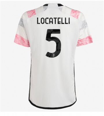 Juventus Manuel Locatelli #5 Replika Udebanetrøje 2023-24 Kortærmet